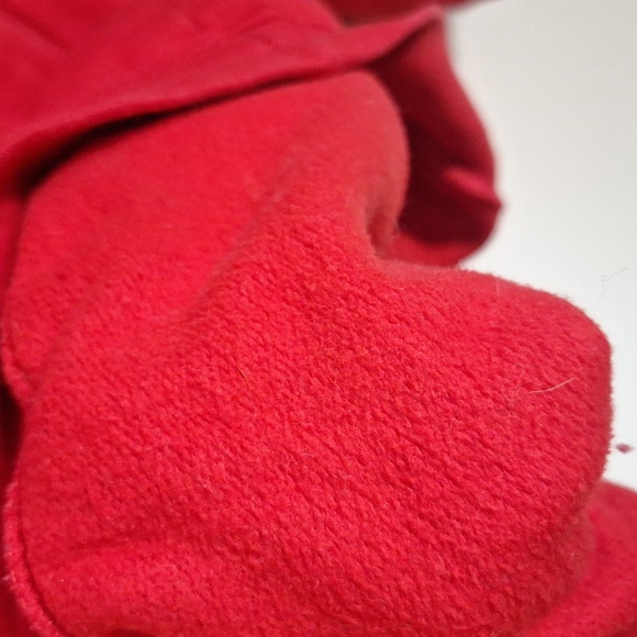 Coca-Cola Casual Sweatshirt Fleece Lined Cotton Red Hoodie Men Large - Picture 6 of 8